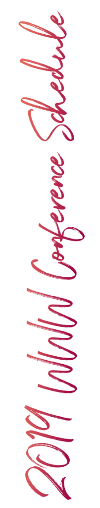 WWW2019 schedule (lettering)